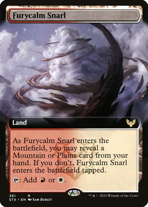 Furycalm Snarl (361) [Strixhaven: School of Mages] [Extended Art]
