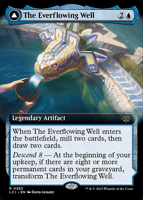 The Everflowing Well // The Myriad Pools (363) [The Lost Caverns of Ixalan] [Extended Art]