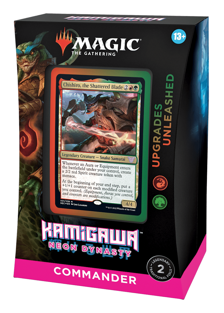 Kamigawa Neon Dynasty Upgrades Unleashed Commander Deck image 0