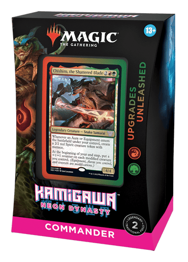 Kamigawa Neon Dynasty Upgrades Unleashed Commander Deck image 0