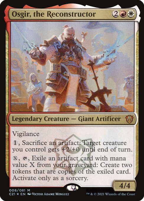 Osgir, the Reconstructor (8) [Commander 2021]