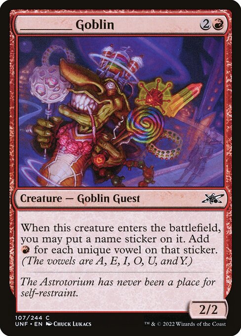 _____ Goblin (107) [Unfinity]