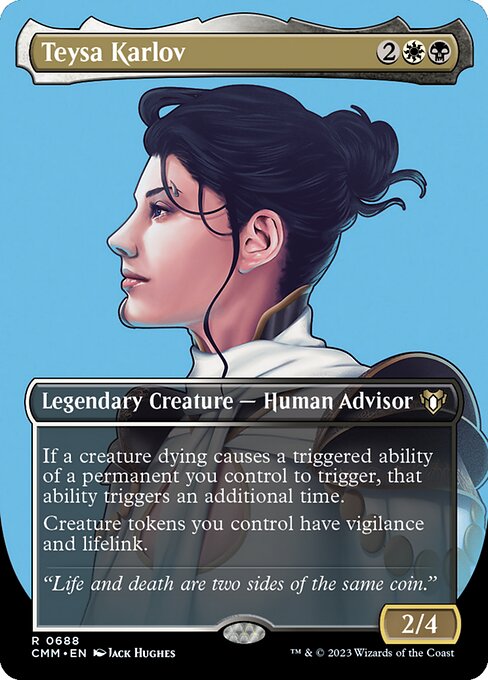 Teysa Karlov (688) [Commander Masters] [Borderless]