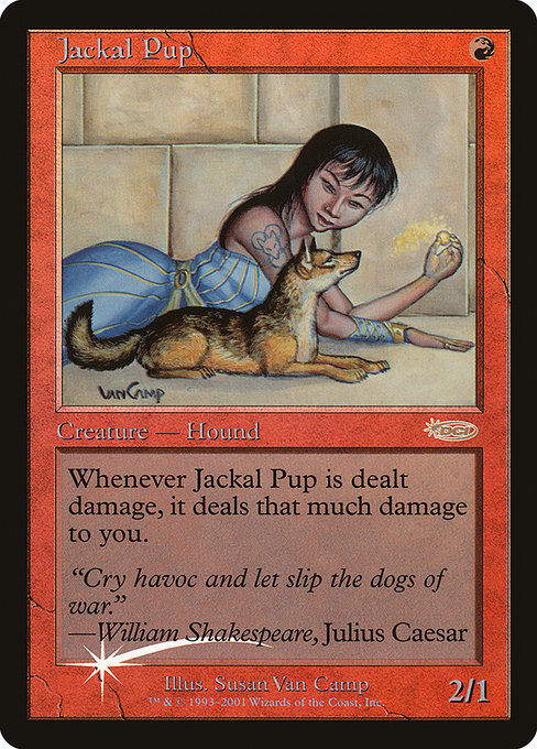 Jackal Pup (8) [Friday Night Magic 2001]