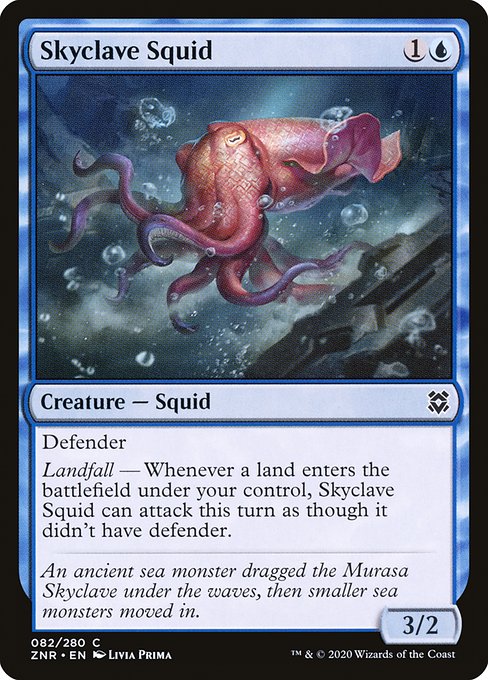 Skyclave Squid (82) [Zendikar Rising]