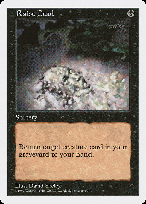 Raise Dead (191) [Fifth Edition]
