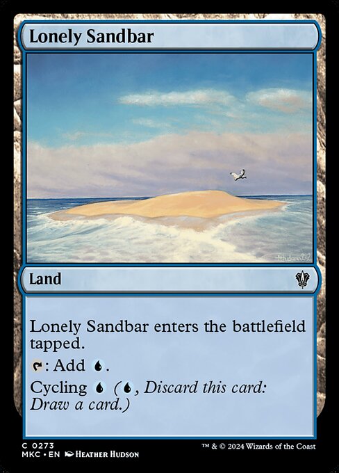 Lonely Sandbar (273) [Murders at Karlov Manor Commander]