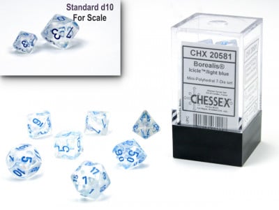 CHX20581 Mini Icicle/Light Blue Borealis 7PC image 0
