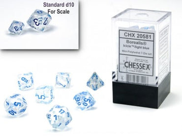 CHX20581 Mini Icicle/Light Blue Borealis 7PC image 0