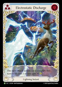 Electrostatic Discharge (Blue) (Extended Art) - LGS349 (LGS349) [Flesh and Blood Promo Cards]