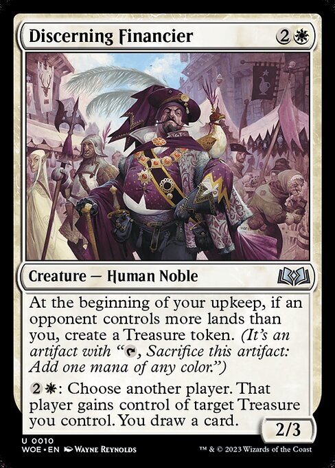 Discerning Financier (10) [Wilds of Eldraine]