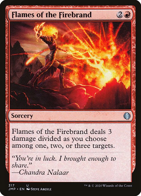 Flames of the Firebrand (317) [Jumpstart]