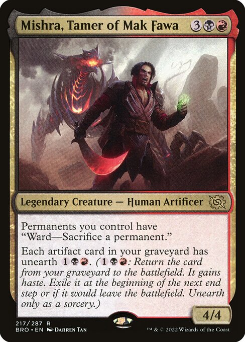 Mishra, Tamer of Mak Fawa (217) [The Brothers' War]