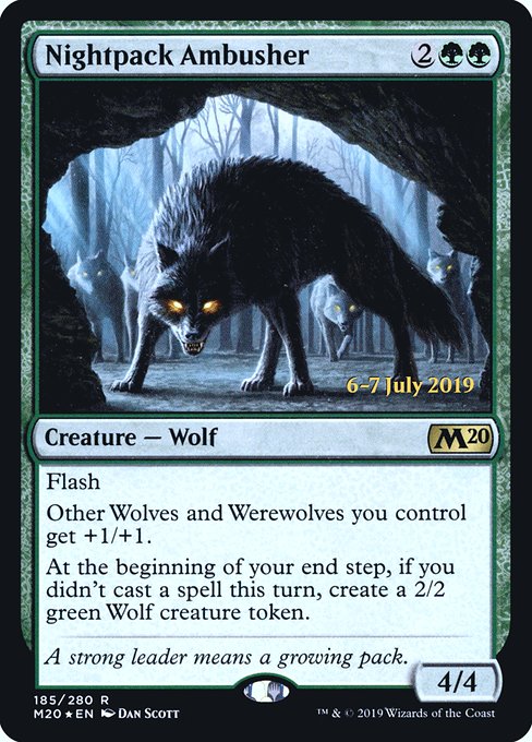 Nightpack Ambusher (185s) [Core Set 2020 Promos]