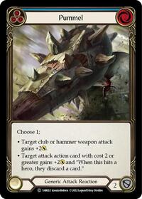 Pummel (Blue) (1HB022) [Historic Pack 1 Blitz Deck Bravo]