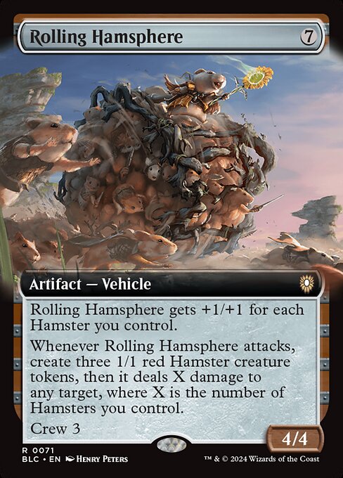 Rolling Hamsphere (71) [Bloomburrow Commander]