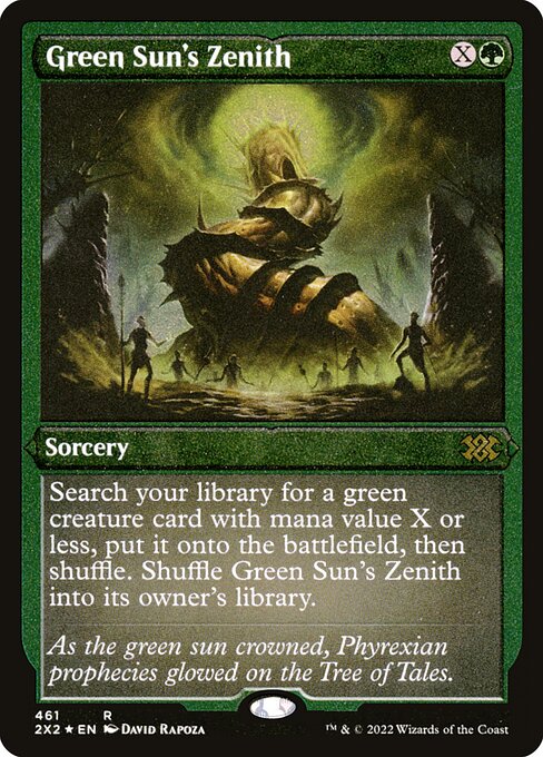 Green Sun's Zenith (461) [Double Masters 2022]