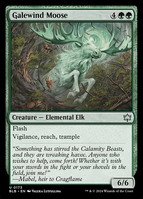 Galewind Moose (173) [Bloomburrow]