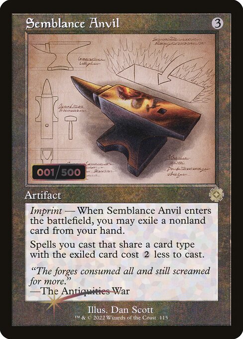 Semblance Anvil (115z) [The Brothers' War Retro Artifacts]