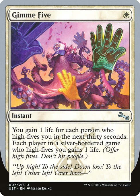 Gimme Five (7) [Unstable]