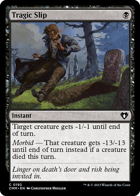 Tragic Slip (192) [Commander Masters]