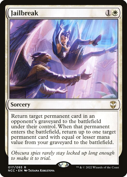 Jailbreak (17) [New Capenna Commander]