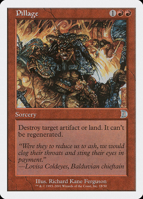 Pillage (18) [Deckmasters]