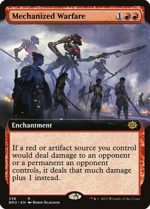 Mechanized Warfare (338) [The Brothers' War] [Extended Art]