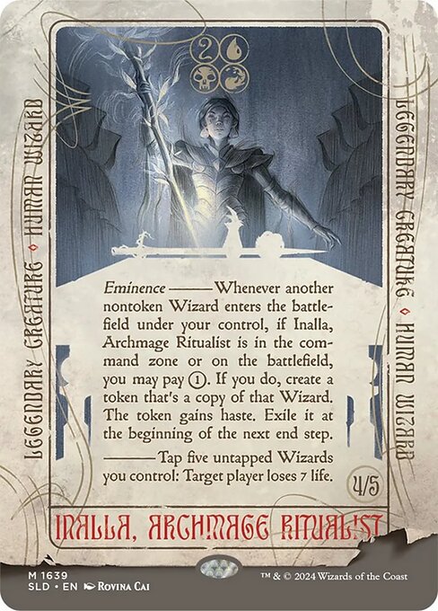 Inalla, Archmage Ritualist (1639) [Secret Lair Drop]
