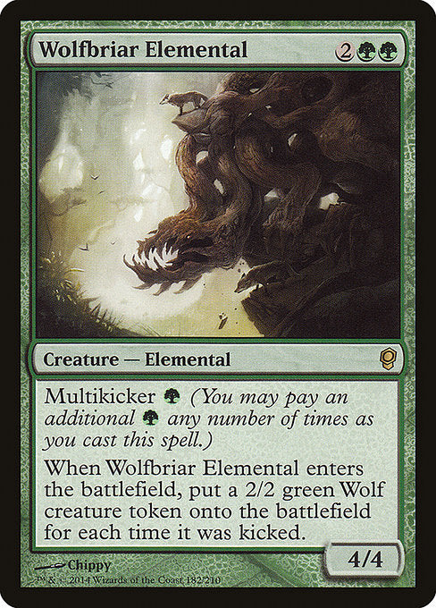 Wolfbriar Elemental (182) [Conspiracy]