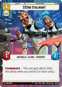 332nd Stalwart (Hyperspace) (04/20) [Twilight of the Republic Weekly Play Promos]