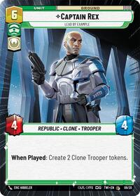 Captain Rex - Lead by Example (Hyperspace) (09/20) [Twilight of the Republic Weekly Play Promos]