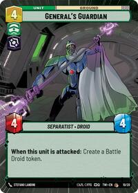 General's Guardian (Hyperspace) (10/20) [Twilight of the Republic Weekly Play Promos]