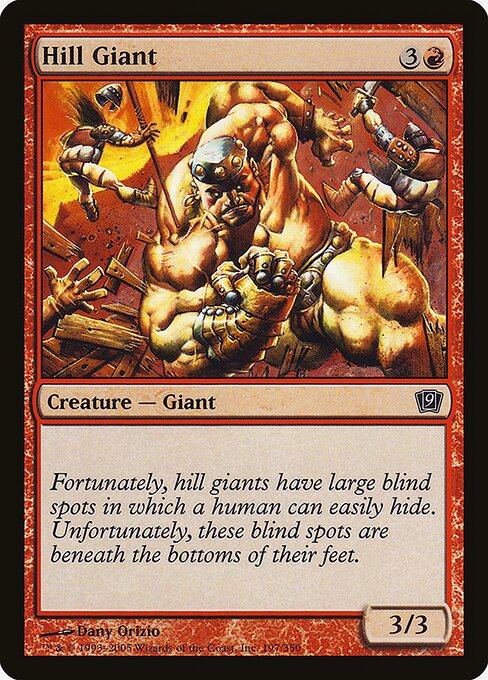 Hill Giant (197★) [Ninth Edition]