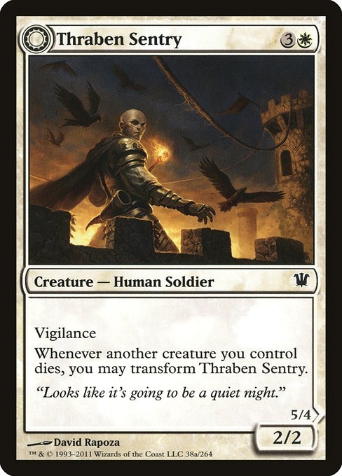 Thraben Sentry // Thraben Militia (38) [Innistrad]