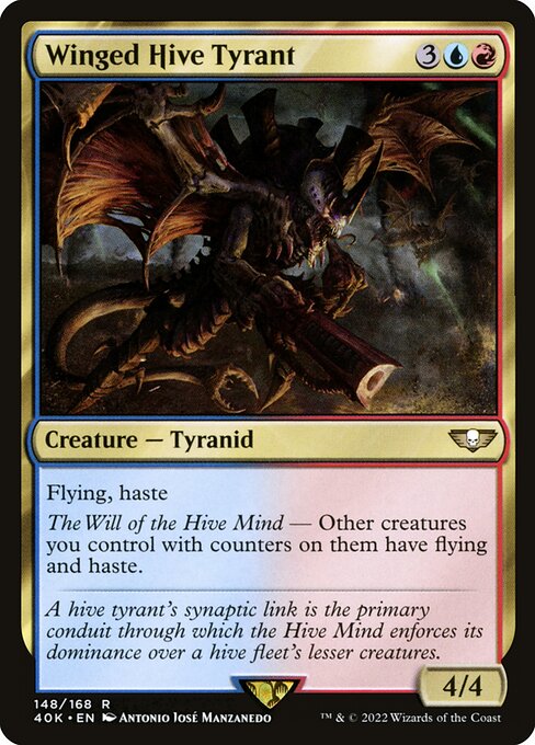 Winged Hive Tyrant (148) [Warhammer 40,000 Commander]