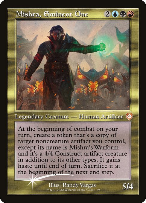Mishra, Eminent One (39) [The Brothers' War Commander]