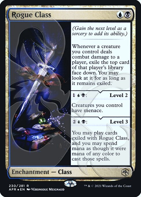 Rogue Class (230a) [Adventures in the Forgotten Realms Promos]