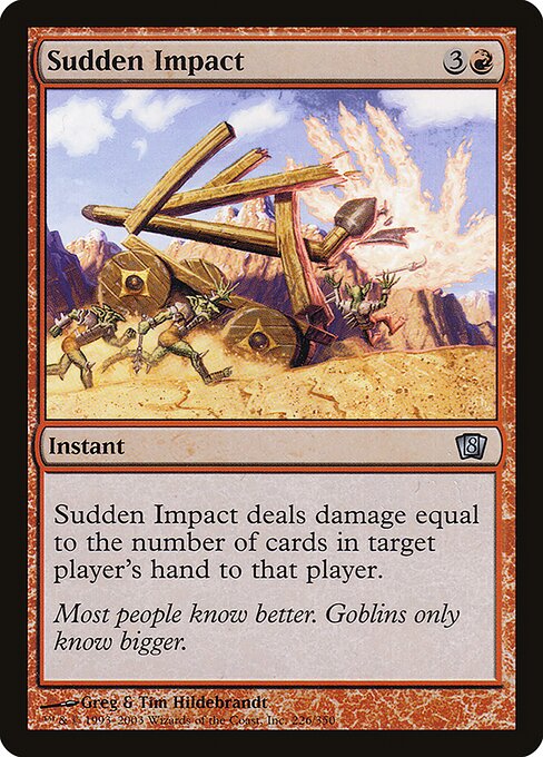 Sudden Impact (226★) [Eighth Edition]