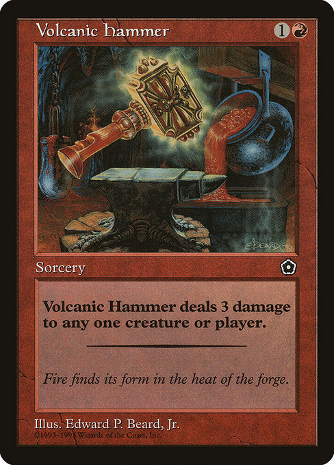 Volcanic Hammer (119) [Portal Second Age]
