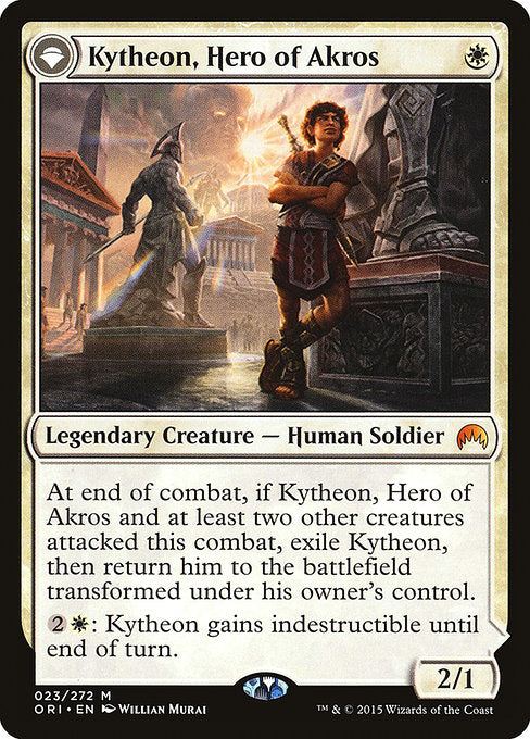 Kytheon, Hero of Akros // Gideon, Battle-Forged (23) [Magic Origins]
