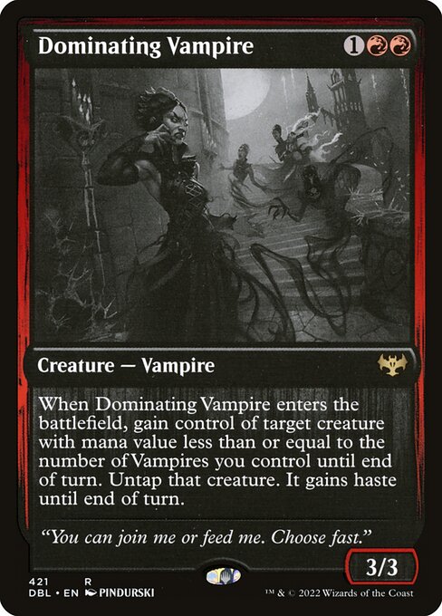Dominating Vampire (421) [Innistrad: Double Feature]