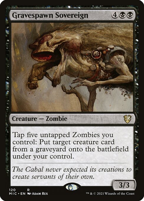 Gravespawn Sovereign (120) [Midnight Hunt Commander]