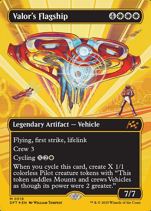 Valor's Flagship (519) [Aetherdrift]