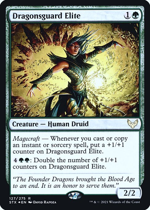 Dragonsguard Elite (127s) [Strixhaven: School of Mages Promos]