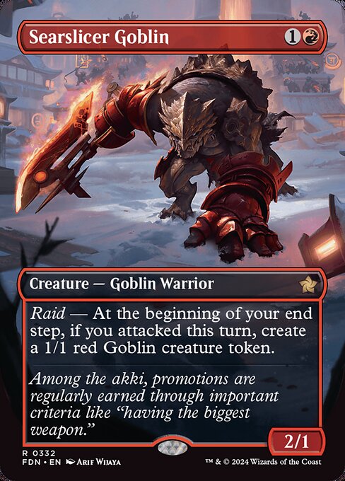 Searslicer Goblin (332) [Foundations]