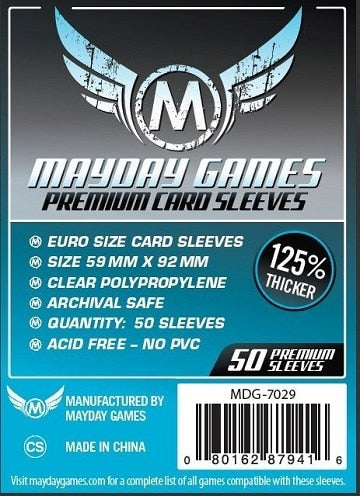 MDG7029 MAYDAY 50 PREM EURO 59MM X 92MM image 0