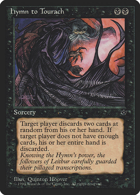 Hymn to Tourach (38c) [Fallen Empires]