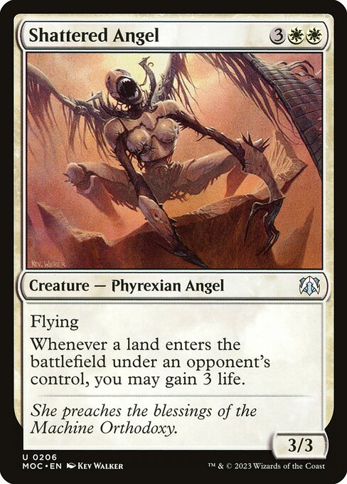 Shattered Angel (206) [March of the Machine Commander]