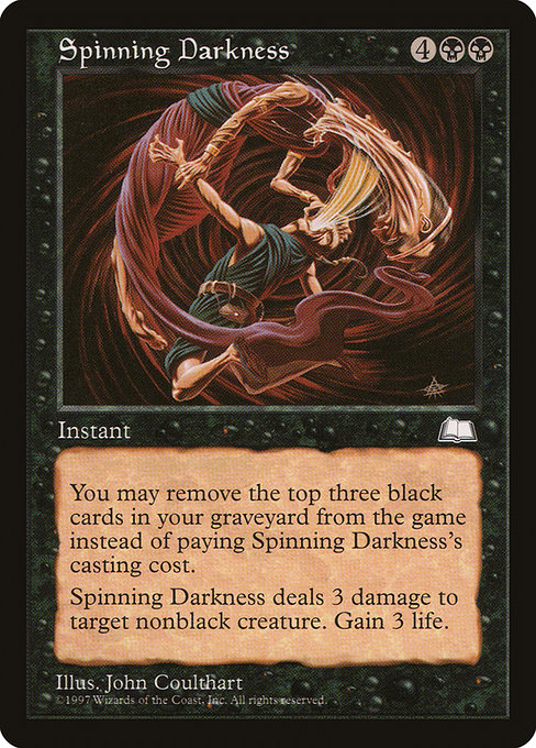 Spinning Darkness (81) [Weatherlight]